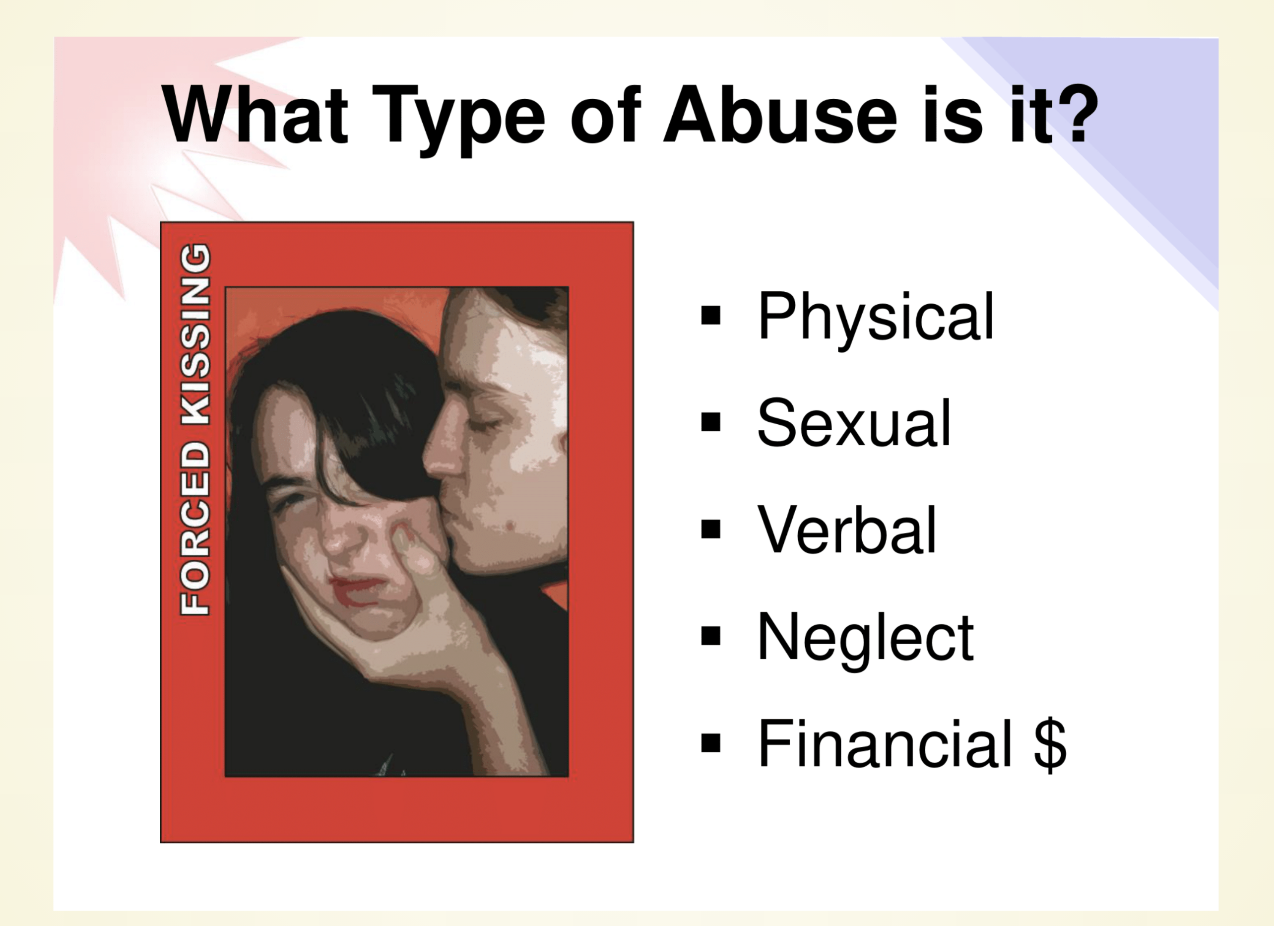 Quiz — kissing question