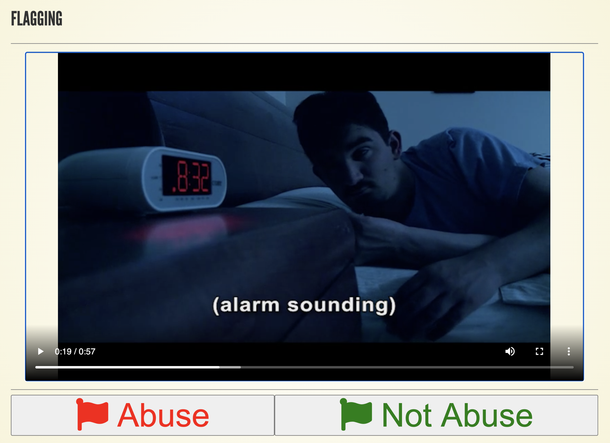 Video playing